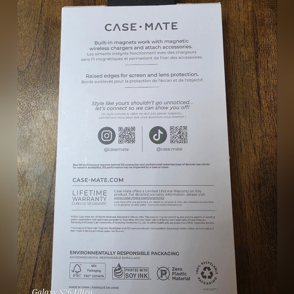 Case-Mate Twinkle Diamond case with MagSafe For Samsung Galaxy S25 Ultra - Picture 2 of 4